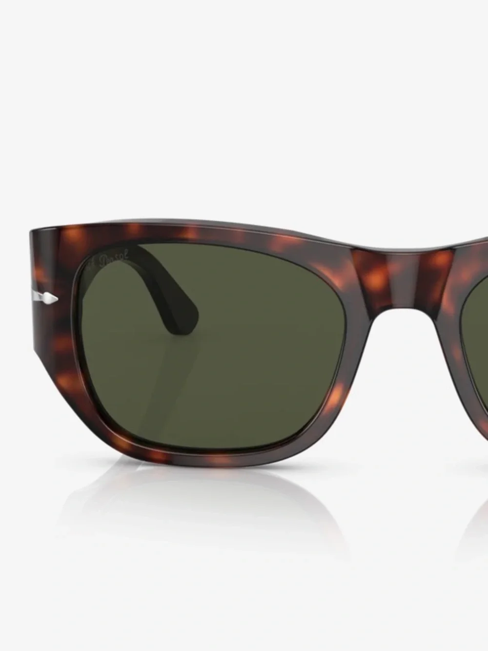 Persol PO3308S Unisex Square Havana Sunglasses | NWT